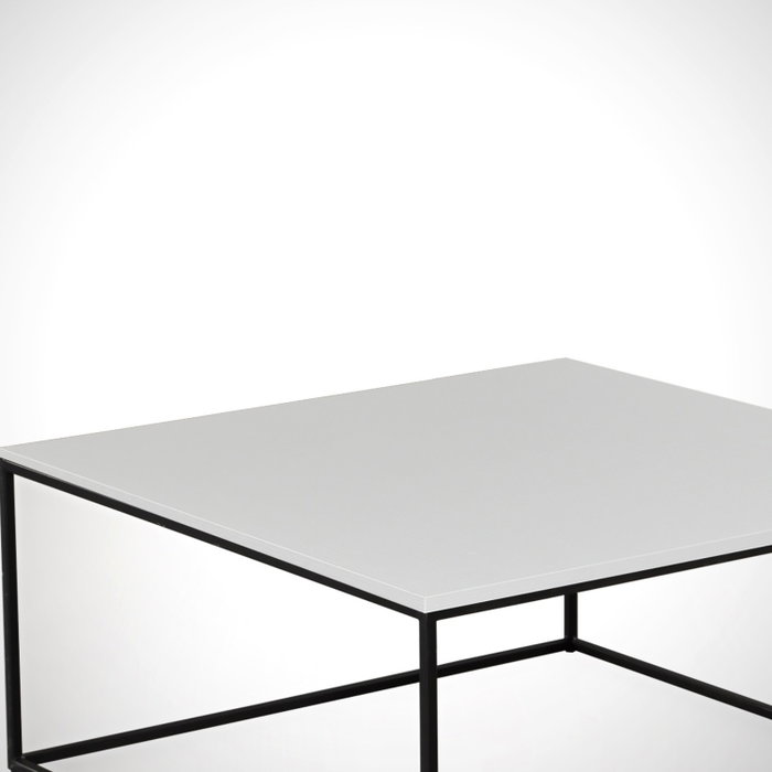 Hanah Home Mesa de Centro Poly - Blanco
